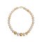 12.0 - 15.0 mm, South Sea Pearl, White & Gold Multicolored, Graduated Pearl Necklace