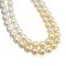 7.0 - 7.6 mm, Mucho x Moonlight Lot, Double Strand Gradient Colored Uniform Pearl Necklace