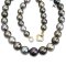 9.4 - 12.2 mm, Tahitian Pearl, Graduated Pearl Necklace