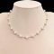 Approx. 6.0 - 6.5 mm, Freshwater Pearl, Station Pearl Bead Chain Necklace
