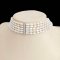 Approx. 4.5 - 5.0 mm, Freshwater Pearl, Five Strands Pearl Collar