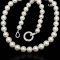 Approx. 8.0 - 9.5 mm, Edison Pearl, Graduated Pearl Necklace