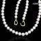 Approx. 5.5 - 6.0 mm, AK Pearl, Uniform Pearl Necklce