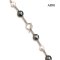 Approx. 8.0 mm to 10.0 - 12.0 mm, Akoya & Tahitian Pearl, Station Alternating Sizes Pearl & Gooseberry Bead Necklace