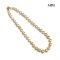 Approx. 9.3 - 11.5 mm, Gold South Sea Pearl, Graduated Lemon Colored Pearl Necklace