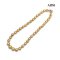 Approx. 9.6 - 11.5 mm, Gold South Sea Pearl, Graduated Pearl Necklace