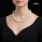 Approx. 12.0 - 13.0 mm, Baroque Freshwater Pearl, Graduated Pearl Necklace
