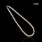 (PSL) Approx. 7.0-7.5 mm, Aurora Rose, Uniform Pearl Necklace