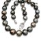 12.4 - 16.4 mm, Tahitian Pearl, Graduated Pearl Necklace