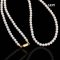 Approx. 3.5 - 4.0 mm, AK Pearl, Uniform Pearl Necklace