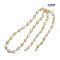 Approx. 8.0-9.7 mm, Gold South Sea Pearl, Station Pearl & Ring Opera Length Necklace