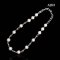 10.3 - 11.0 mm, Freshwater Pearl, Station Pearl Necklace