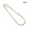 Approx. 6.0 - 9.0 mm, South Sea Pearl, Station Pearl & Ring Necklace