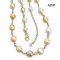 Approx. 7.0 - 9.0 mm, South Sea Pearl, Station Pearl & Ring Necklace