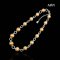 Approx. 11.0 - 12.0 mm, Gold South Sea Pearl, Station Pearl & Link Chain Necklace