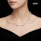 Approx. 9.0 mm, Edison Pearl, Station Pearl Necklace