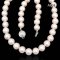 Approx. 9.5 - 10.0 mm, Akoya Pearl, Uniform Pearl Necklace