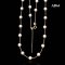 Approx. 4.0 mm, Akoya Pearl, Station Pearl Necklace