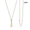 13.7 mm, Edison Pearl, Solitaire Pearl Donut & Bead Stopper Box Chain Necklace