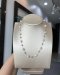 Approx. 4.0 - 6.0 mm, Freshwater Pearl, Station Alternating Sizes Pearl Necklace