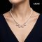 Approx. 5.0-6.0 mm and 7.0-8.0 mm, Freshwater Pearl and Edison Pearl, Maya Pearl Embellishment Uniform Pearl Necklace