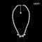 Approx. 5.0-6.0 mm and 7.0-8.0 mm, Freshwater Pearl and Edison Pearl, Maya Pearl Embellishment Uniform Pearl Necklace