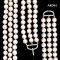 Approx. 8.0 - 10.0 mm, Akoya Pearl, Triple Layers Graduated Pearl Necklace