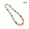 (PSL) Approx. 11.0 - 13.0 mm, Aurora Tropical Queen, South Sea Pearl & Tahitian Pearl, Graduated Pearl Necklace