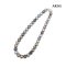 (PSL) Approx. 10.0 - 12.1 mm, Aurora The Pearl Islands of South Pacific, Tahitian Pearl, Graduated Pearl Necklace