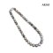 (PSL) Approx. 10.0 -12.3 mm, Aurora The Pearl Islands of South Pacific, Tahitian Pearl, Graduated Pearl Necklace
