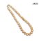 9.4 - 12.9 mm, Gold South Sea Pearl, Graduated Pearl Necklace