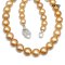 9.4 - 12.9 mm, Gold South Sea Pearl, Graduated Pearl Necklace