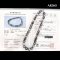 (PSL) Approx. 11.0-13.0 mm, Aurora The Pearl Islands of South Pacific, Tahitian Pearl, Graduated Pearl Necklace