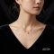 Approx. 6.0 - 8.0 mm, Hanamomo, Akoya Pearl, Festoon Triple Pearl Necklace