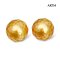 N: 9.7 -11.8 mm and P: 11.3 and 11.3 mm, Hanashinju, Gold South Sea Pearl, Graduated Pearl Necklace and Pair Pearl