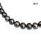 N: 8.6 - 11.52 mm, E: 8.6-8.7mm, Hanashinju, Tahitian Pearl, Graduated Pearl Necklace and Pair Pearl