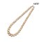 Approx. 10.1 - 12.9 mm, Gold South Sea Pearl, Graduated Pearl Necklace