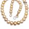 Approx. 10.1 - 12.9 mm, Gold South Sea Pearl, Graduated Pearl Necklace