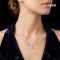 Approx. 5.0 - 6.0 mm, Hanamomo, Akoya Pearl, Festoon Trio Pearls Necklace