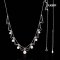 Approx. 5.0 - 8.0 mm, Hanamomo, Akoya Pearl, Festoon Seven Pearls Necklace