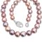 Approx. 9.8-11.6 mm, Freshwater Pearl, Graduated Pearl Necklace