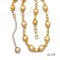 Approx. 8.9-10.2 mm, Gold South Sea Pearl, Station Pearl & Chain Necklace