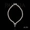 Approx. 7.5 mm up, Akoya Pearl, Double Bow Pearl Necklace