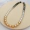 Approx. 12.77 - 14.14 mm, South Sea & Tahitian Pearl [Shikisia], Graduated Pearl Necklaces