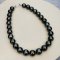 Approx. 15.20 - 16.40 mm, Tahitian Pearl, Uniform Pearl Necklace