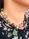 Approx. 13.30 - 14.89 mm, Tahitian Pearl, "2024 Reminder Collection - Hope" Station Pearl Necklace