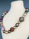 Approx. 13.30 - 14.89 mm, Tahitian Pearl, "2024 Reminder Collection - Hope" Station Pearl Necklace