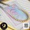 สร้อยคอไข่มุกล้วนไล่ระดับ (SHIKISAI Uniform Necklace)  ความยาว 24" (ไม่รวมตะขอ) ไข่มุก South Sea และตาฮิติน้ำเค็มคัดเกรด จำนวน 56 เม็ด นำเข้าจากประเทศญี่ปุ่น ไล่ระดับสี (Gradation) ดำ ถึง Dark Golden ไข่มุกทรงเกือบกลม - กลม ขนาด 10.5-10.9 mm