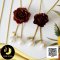 (สินค้าตก QC เปิดขายเฉพาะใน Live เท่านั้น) สร้อยคอกุหลาบ Collection Flora ห้อยไข่มุกทวินคละสี ไข่มุกน้ำจืด คละสี คละทรง คละขนาด คละเกรด ตัวเรือน สร้อยคอลายกระดูกงู Stopper ดอกกุหลาบเรซิ่น ตัวเรือนสร้อย Alloy ชุบทอง ความยาวประมาณ 35" / 15.8.64
