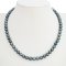 (Bank Chalermrat Collection) Approx. 7.0-7.9 mm, Tahitian Pearl, Uniform Pearl Necklace